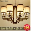 新中式现代大气客厅餐厅灯